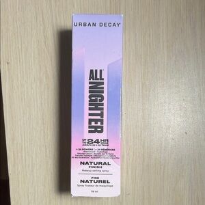 Urban Decay All Nighter Setting Spray - Pink and Purple Packaging